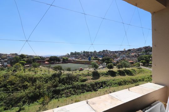 Varanda da Sala de apartamento para alugar com 3 quartos, 57m² em Parque Savoy City, São Paulo