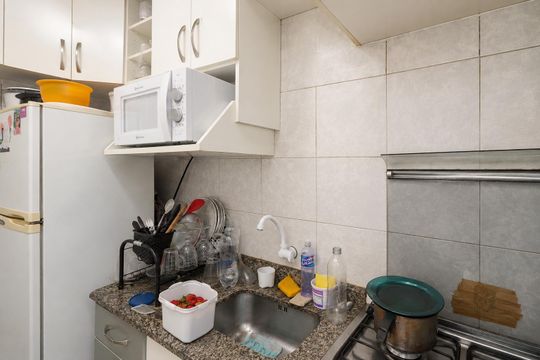 Cozinha de apartamento para alugar com 3 quartos, 57m² em Parque Savoy City, São Paulo