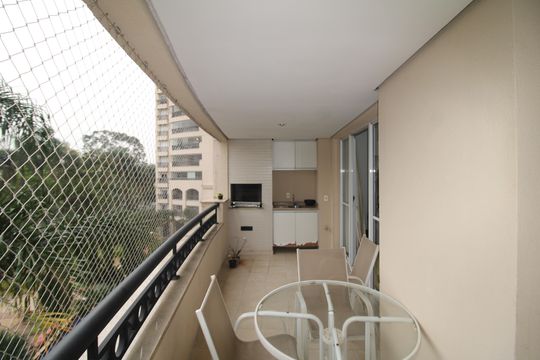 Sala - Varanda de apartamento para alugar com 3 quartos, 136m² em Santana, São Paulo