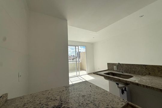Cozinha de apartamento para alugar com 1 quarto, 31m² em Nova Suíça, Belo Horizonte