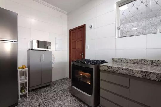 Cozinha de casa à venda com 5 quartos, 360m² em Nova Suíça, Belo Horizonte