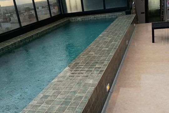 Piscina de apartamento para alugar com 1 quarto, 69m² em Cidade Universitária, Anápolis
