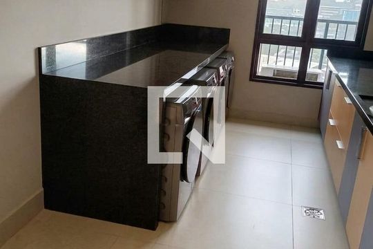 Cozinha de apartamento para alugar com 1 quarto, 69m² em Cidade Universitária, Anápolis