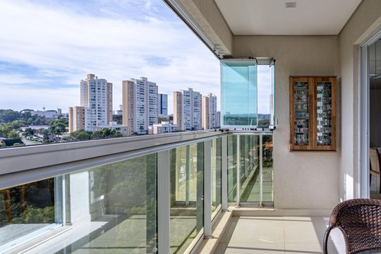 Varanda de apartamento à venda com 2 quartos, 128m² em Residencial Vista Verde, Campinas