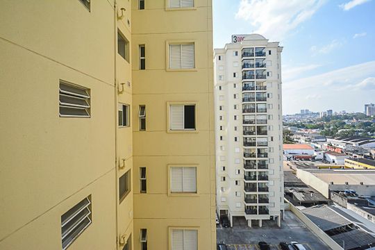 Vista do Quarto Suíte de apartamento à venda com 3 quartos, 70m² em Rudge Ramos, São Bernardo do Campo