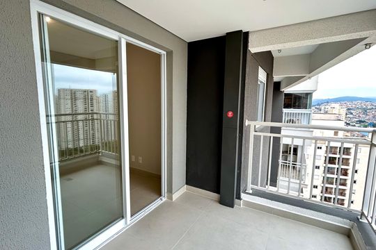 Varanda da Sala de apartamento para alugar com 2 quartos, 56m² em Picanço, Guarulhos