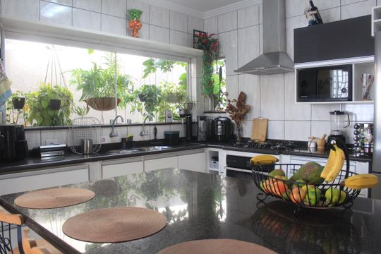 Cozinha de casa para alugar com 4 quartos, 500m² em Santa Maria, São Caetano do Sul