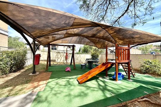 Área comum - Playground de apartamento para alugar com 2 quartos, 45m² em Laranjeiras, Contagem