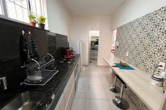 Cozinha de apartamento para alugar com 3 quartos, 120m² em Lourdes, Belo Horizonte