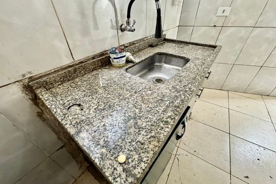Cozinha de casa para alugar com 1 quarto, 38m² em Vila Matilde, São Paulo