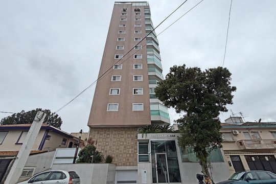 Fachada de apartamento para alugar com 3 quartos, 130m² em Embaré, Santos