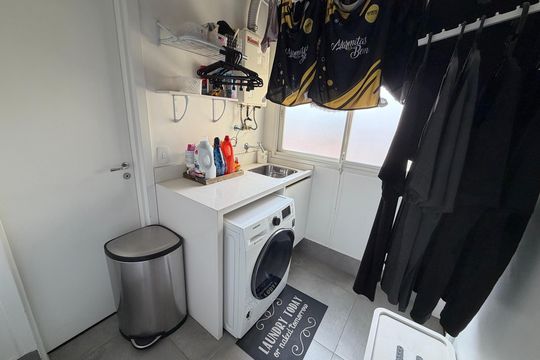 Área de Serviço de apartamento para alugar com 2 quartos, 113m² em Tamboré, Santana de Parnaíba