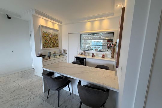 Sala de Jantar de apartamento para alugar com 2 quartos, 113m² em Tamboré, Santana de Parnaíba