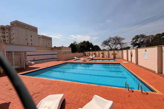 Área comum - Piscina de apartamento para alugar com 2 quartos, 65m² em Dois Córregos, Piracicaba
