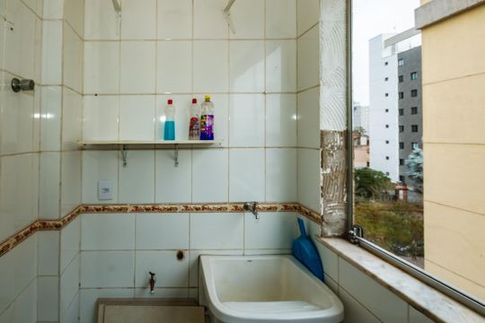 Área de Serviço de apartamento à venda com 2 quartos, 67m² em Castelo, Belo Horizonte