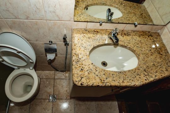 Banheiro do Quarto 2 de apartamento à venda com 2 quartos, 67m² em Castelo, Belo Horizonte