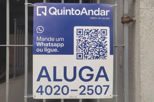 Placa IMWU - 526 de casa para alugar com 2 quartos, 65m² em Taboão, Diadema
