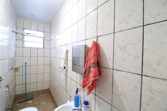 Banheiro Social de casa para alugar com 3 quartos, 150m² em Jardim Canaã, Uberlândia