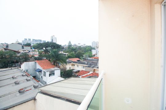 Sacada da Suíte de apartamento à venda com 2 quartos, 70m² em Vila Curuçá, Santo André