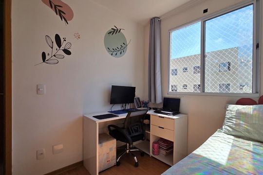 Quarto 1 de apartamento para alugar com 2 quartos, 40m² em Jardim Europa, Suzano