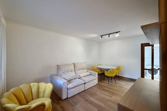 Sala de casa para alugar com 2 quartos, 85m² em Chácara Santo Antônio (zona Sul), São Paulo
