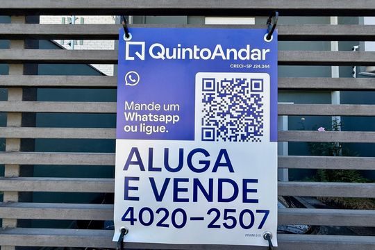 Placa de casa para alugar com 2 quartos, 85m² em Chácara Santo Antônio (zona Sul), São Paulo