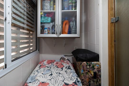 Área de Serviço de apartamento à venda com 3 quartos, 59m² em Luz, São Paulo