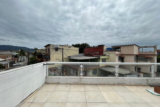 Vista do Quarto 1 de casa para alugar com 2 quartos, 100m² em Anchieta, Nilópolis