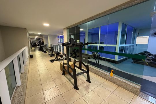 Área comum - Academia de apartamento à venda com 4 quartos, 147m² em Aguas Claras, Brasília