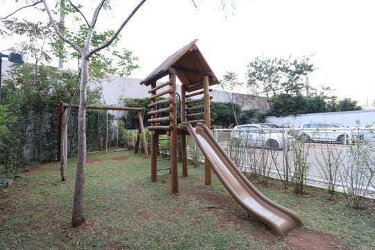 Playground  de apartamento para alugar com 2 quartos, 34m² em Barra Funda, São Paulo