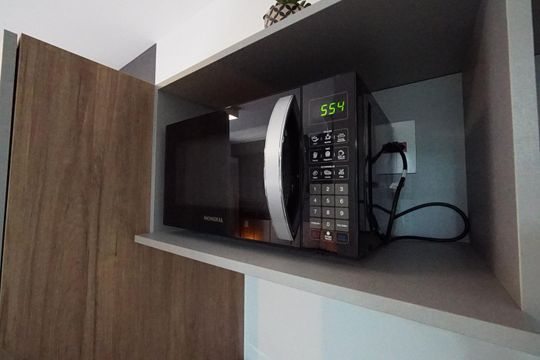 Cozinha de kitnet/studio à venda com 1 quarto, 24m² em Vila Mariana, São Paulo