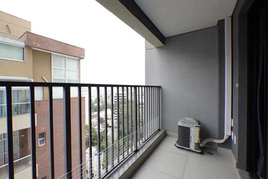 Varanda de kitnet/studio à venda com 1 quarto, 24m² em Vila Mariana, São Paulo