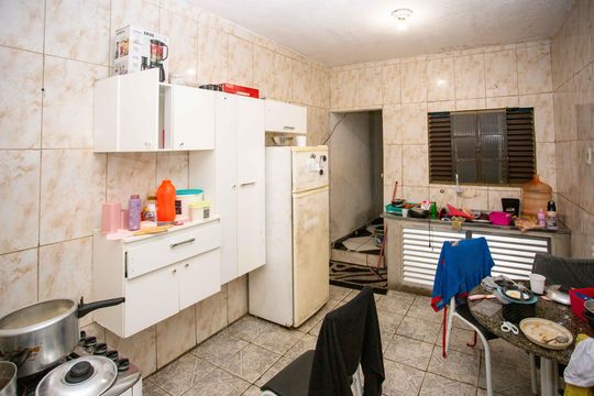 Cozinha de casa para alugar com 1 quarto, 113m² em Casa Grande, Diadema