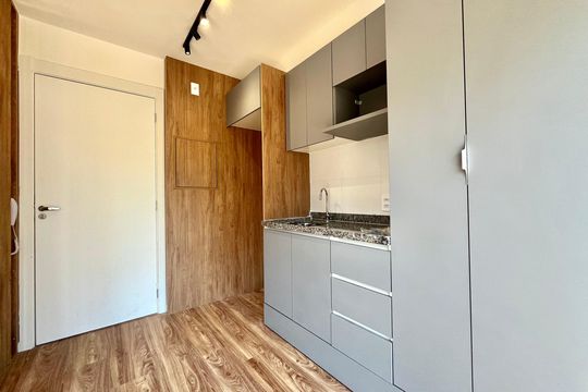 Cozinha de apartamento para alugar com 1 quarto, 24m² em Vila da Saúde, São Paulo
