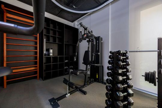 Área comum de kitnet/studio para alugar com 1 quarto, 27m² em Santo Amaro, São Paulo