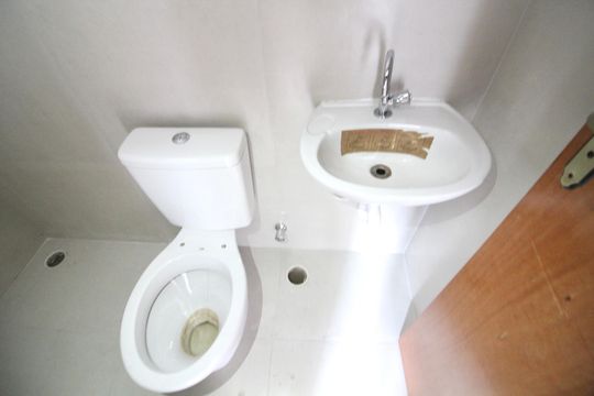 Banheiro 1 de apartamento para alugar com 2 quartos, 40m² em Vila Robertina, São Paulo