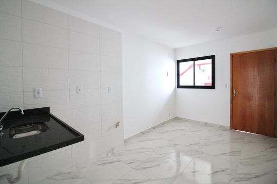 Sala/Cozinha de apartamento para alugar com 2 quartos, 40m² em Vila Robertina, São Paulo