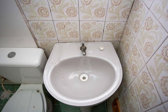 Banheiro de kitnet/studio para alugar com 1 quarto, 113m² em Casa Grande, Diadema