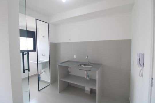 Cozinha de apartamento para alugar com 2 quartos, 40m² em Jardim Prudência, São Paulo