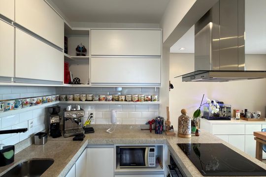 Cozinha de apartamento à venda com 2 quartos, 59m² em Planalto, São Bernardo do Campo