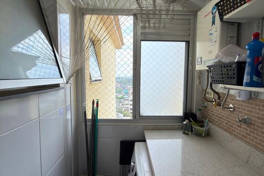 Área de Serviço de apartamento à venda com 2 quartos, 59m² em Planalto, São Bernardo do Campo