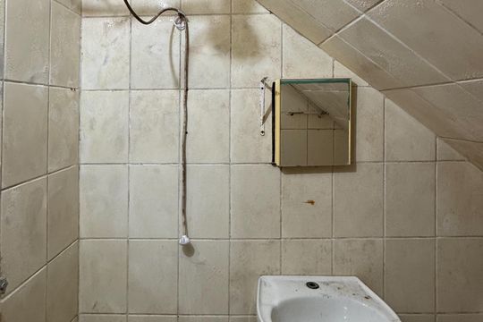 Banheiro Social de casa para alugar com 1 quarto, 44m² em Parque das Garcas, São Bernardo do Campo