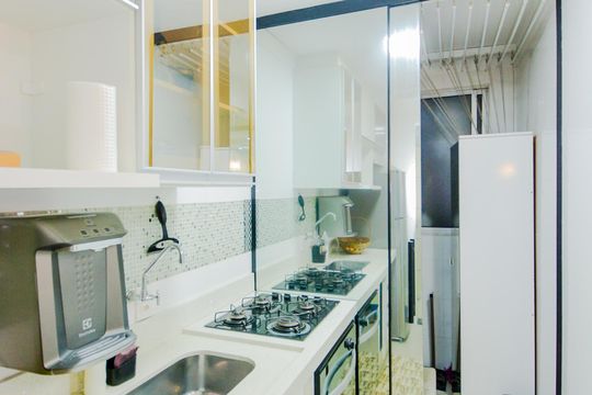 Cozinha de apartamento à venda com 2 quartos, 45m² em Centro, Guarulhos