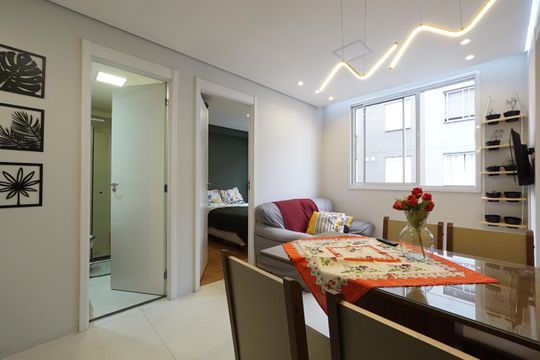 Sala de apartamento para alugar com 2 quartos, 34m² em Mooca, São Paulo