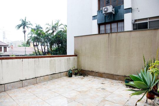 Pátio de apartamento à venda com 2 quartos, 98m² em Petrópolis, Porto Alegre