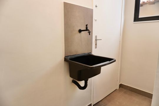 Cozinha e Área de Serviço de apartamento à venda com 3 quartos, 85m² em Vila Paris, Belo Horizonte