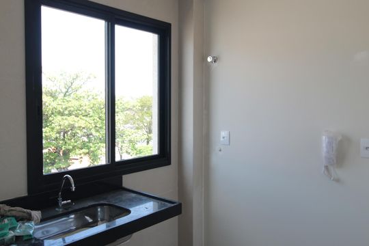Sala e Cozinha de apartamento à venda com 3 quartos, 120m² em Indaiá, Belo Horizonte