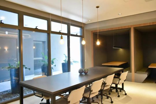 Área comum - Cowoerking de apartamento para alugar com 1 quarto, 26m² em Vila Clementino, São Paulo