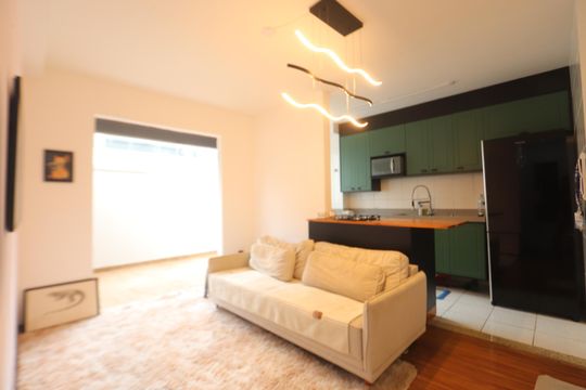 Sala de apartamento para alugar com 1 quarto, 50m² em Vila Metalúrgica, São Paulo