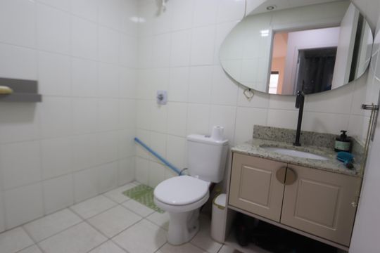 Banheiro da Suíte de apartamento para alugar com 1 quarto, 50m² em Vila Metalúrgica, São Paulo